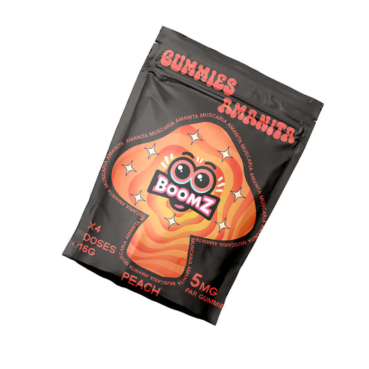 Gummies Amanita Muscaria 5mg - Peach